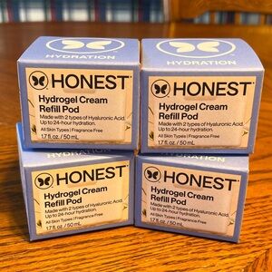 NIB Set of 4 The Honest Company  Hydrogel Cream Refill Pod